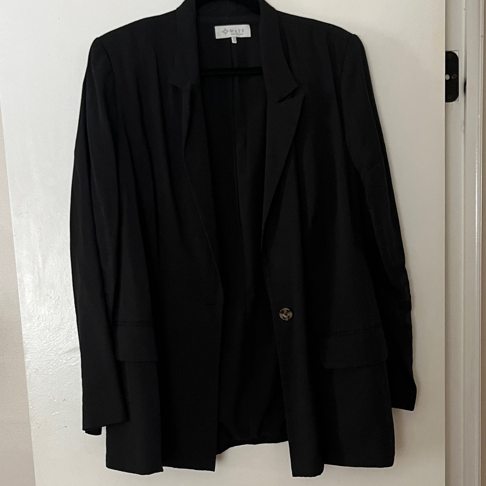 Wayf Classic Black Women's Blazer